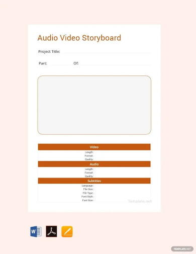 22+ Storyboard Templates in Word