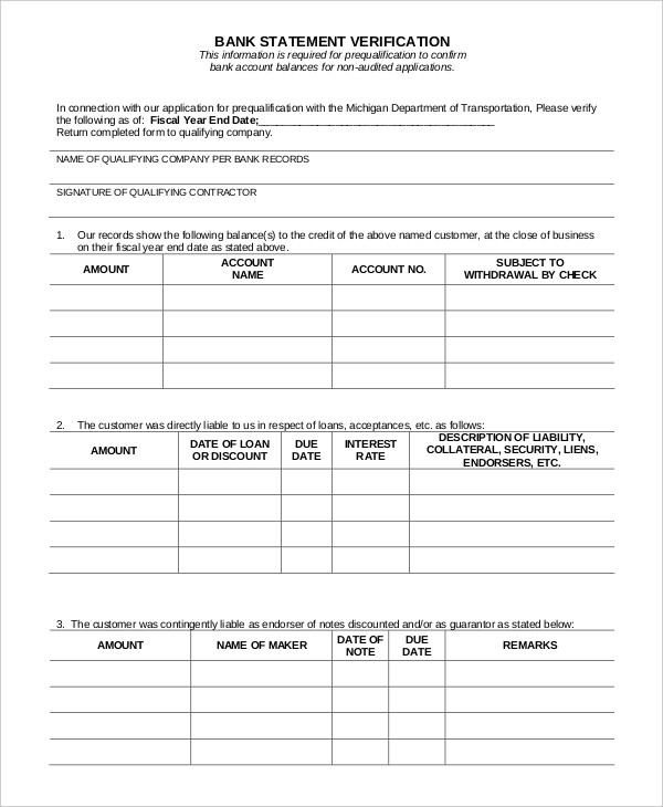 Create Fake Bank Statement Template Free Word Templates