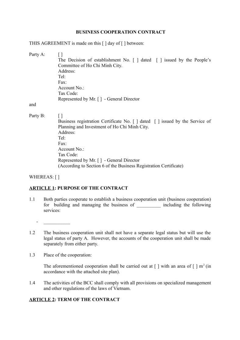 business co operation contract template 1 788x