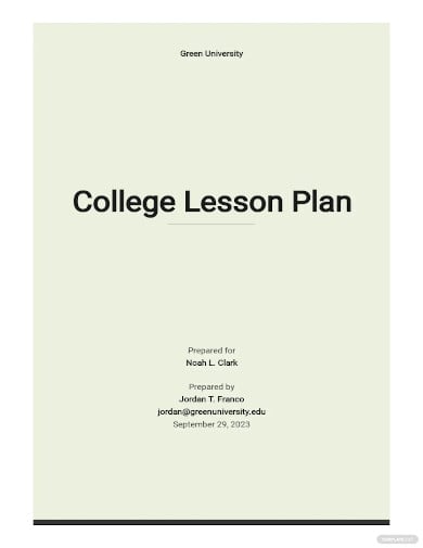 college-lesson-plan-template