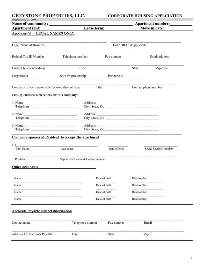corporate housing rental application page 001 788x1020
