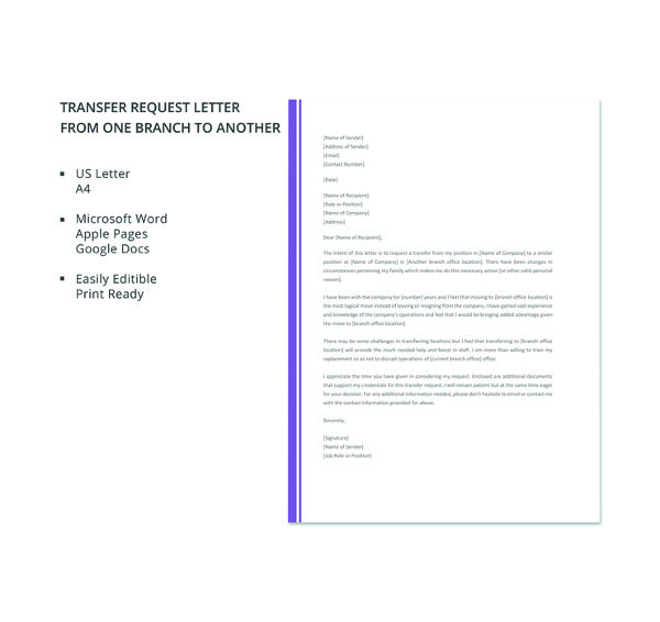 free-job-transfer-to-another-branch-request-letter-template