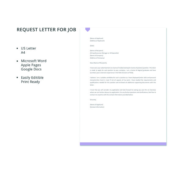 free-request-letter-for-job-template