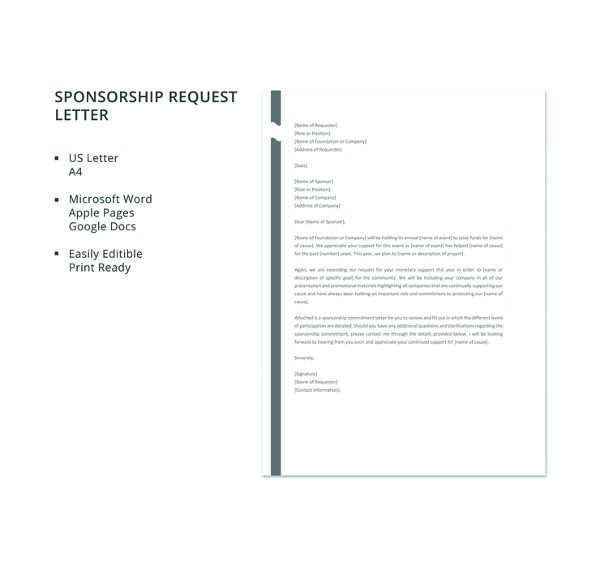 free-sponsorship-request-letter-template