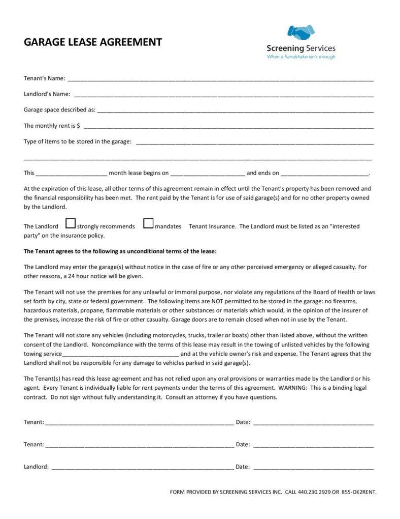 6 ways a lease agreement can protect the landlord free