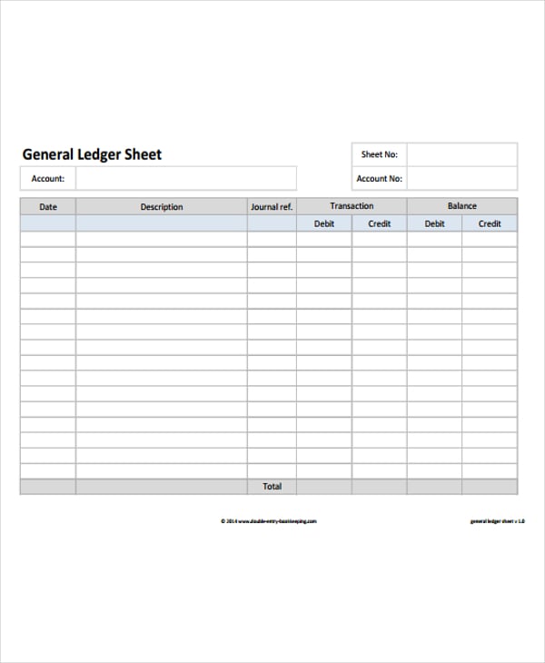 4 Ledger Paper Templates Free Samples Examples Format Download 8036