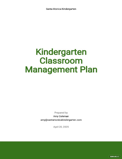 18+ Classroom Management Plan Templates - Free PDF, Word Format Download