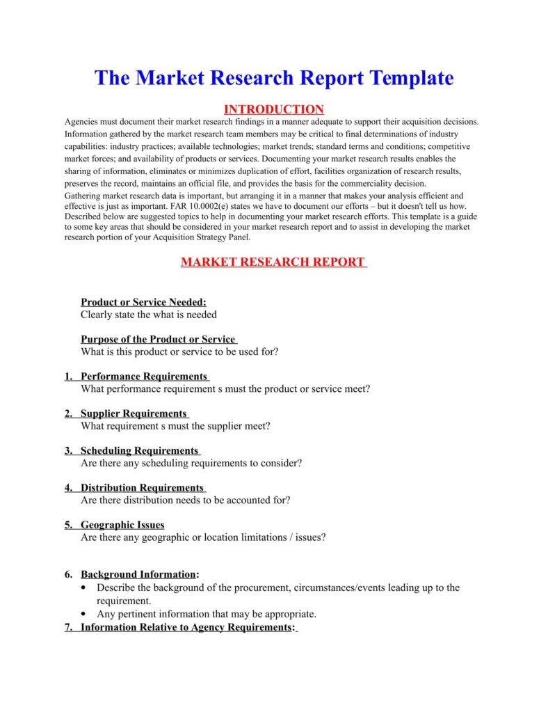 research paper on competitive market