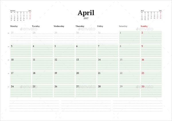 20 business calendar templates word pdf indesign format download