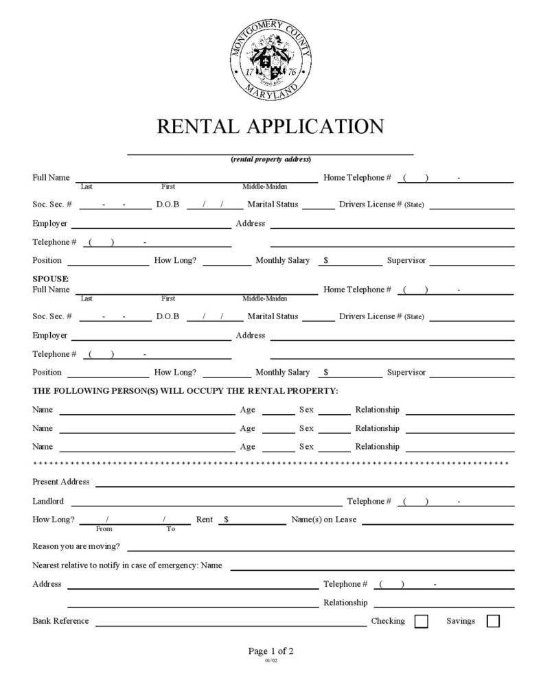 property rental application form template page 001 788x1020