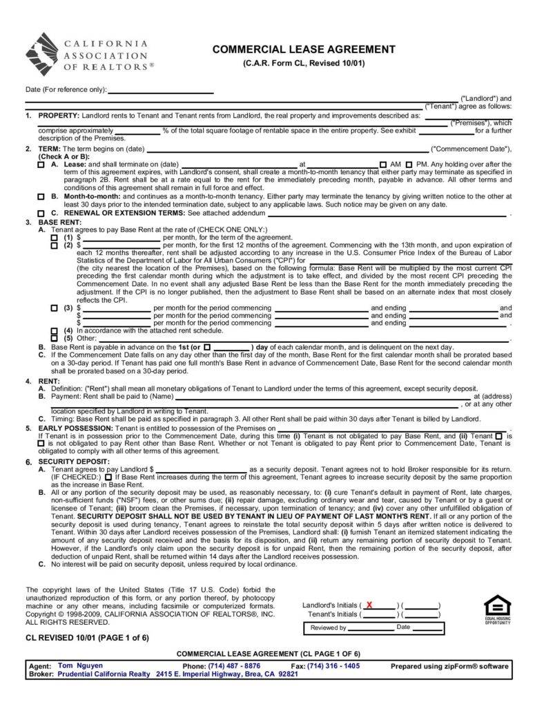 6 ways a lease agreement can protect the landlord free premium