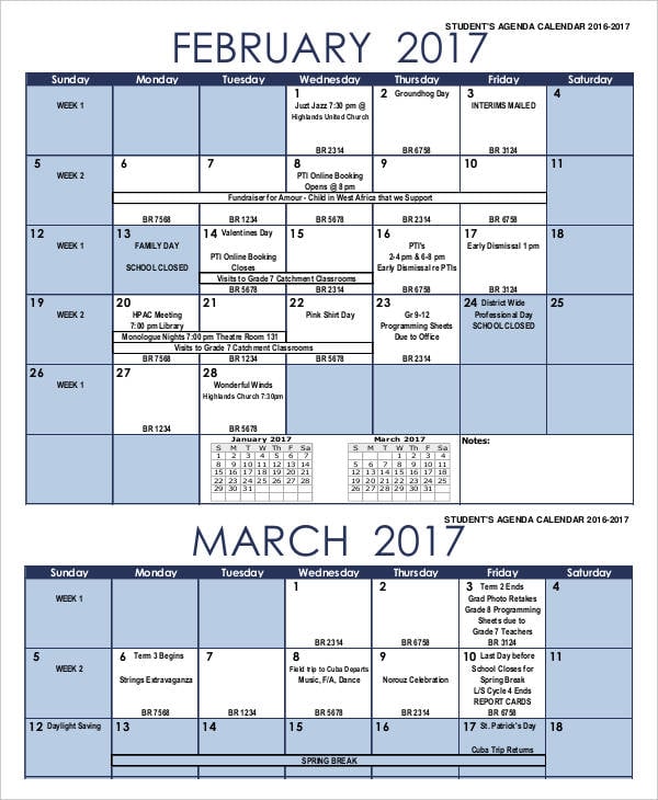 5-agenda-calendar-templates-free-samples-examples-format-download