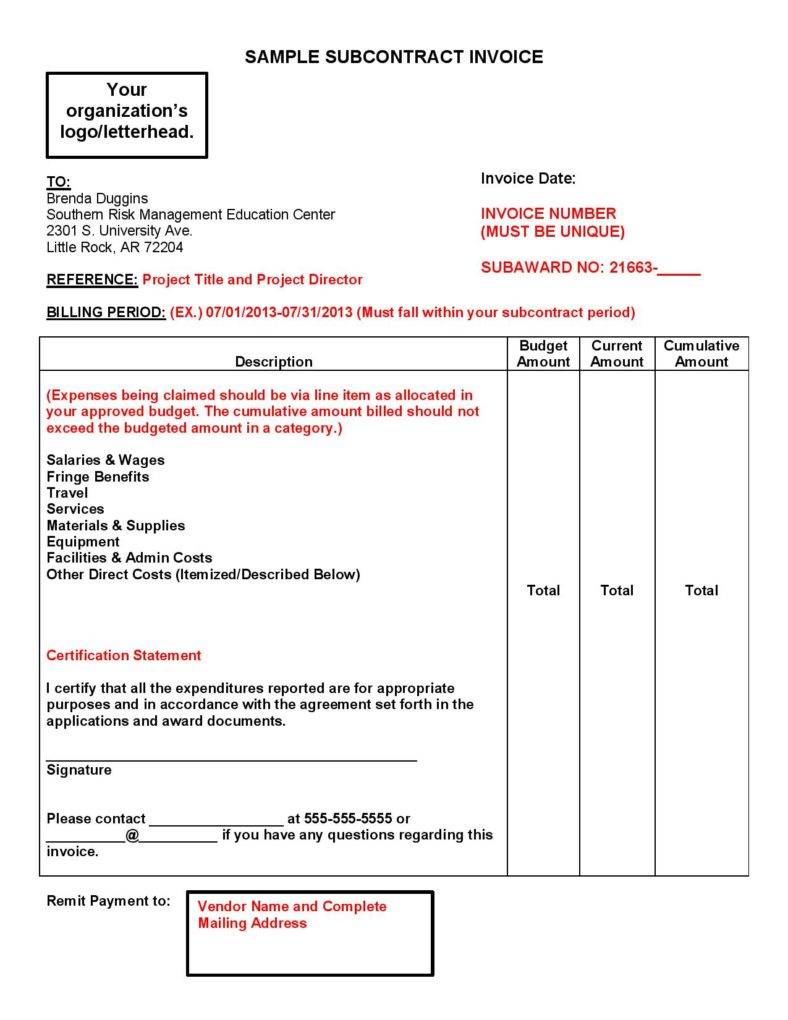 Invoice Late Payment Terms - Invoice