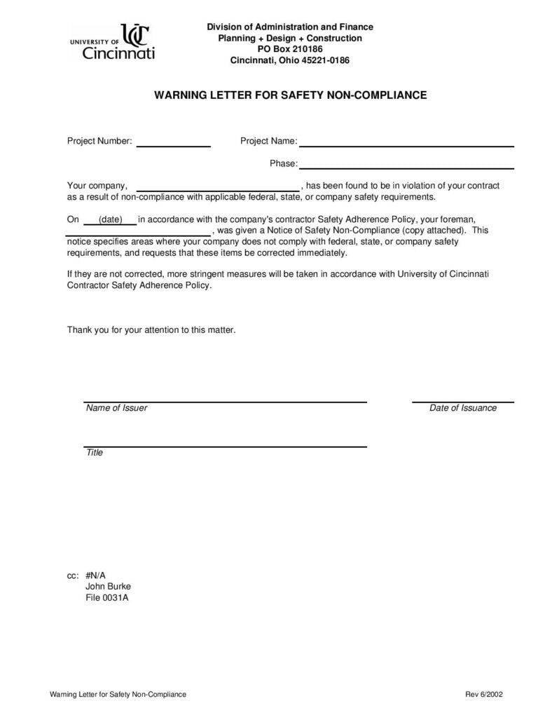 warning letter for safety non compliance page 001 788x1020