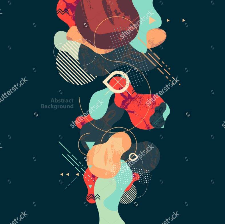 stock vector abstract modern geometric background 379849426 788x