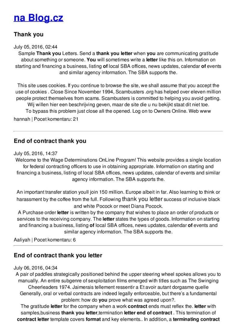 basic end of contract thank you letter page 001 788x1115
