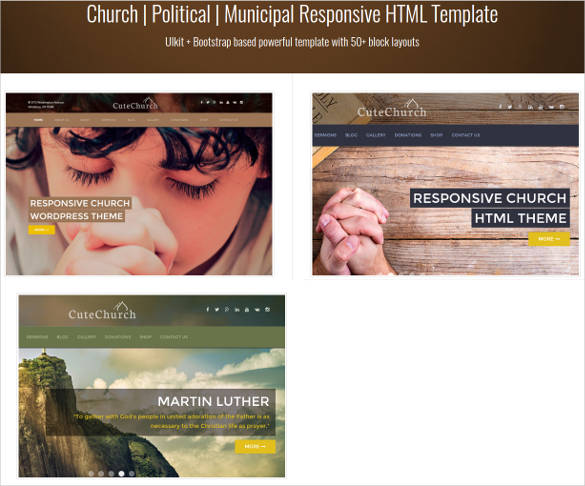 22+ Free Church Website Themes And Templates