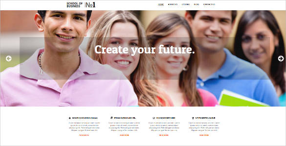 18+ College Website Themes & Templates | Free & Premium Templates