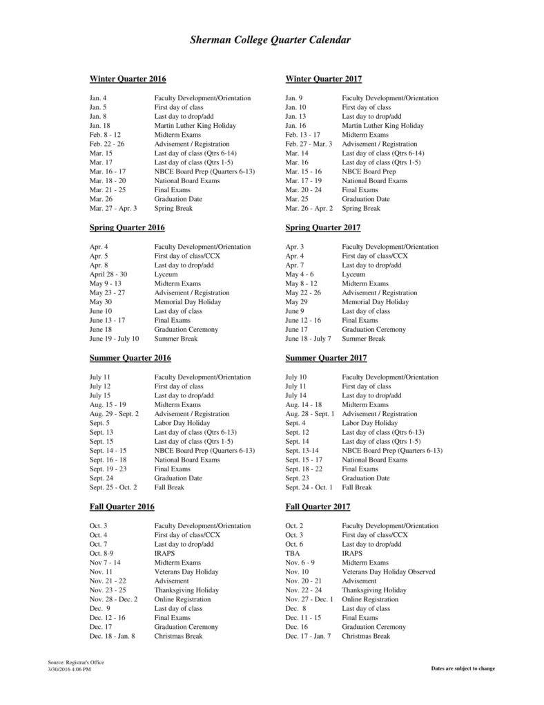 14+ Academic Calendar Templates Free Samples, Examples Download | Free ...