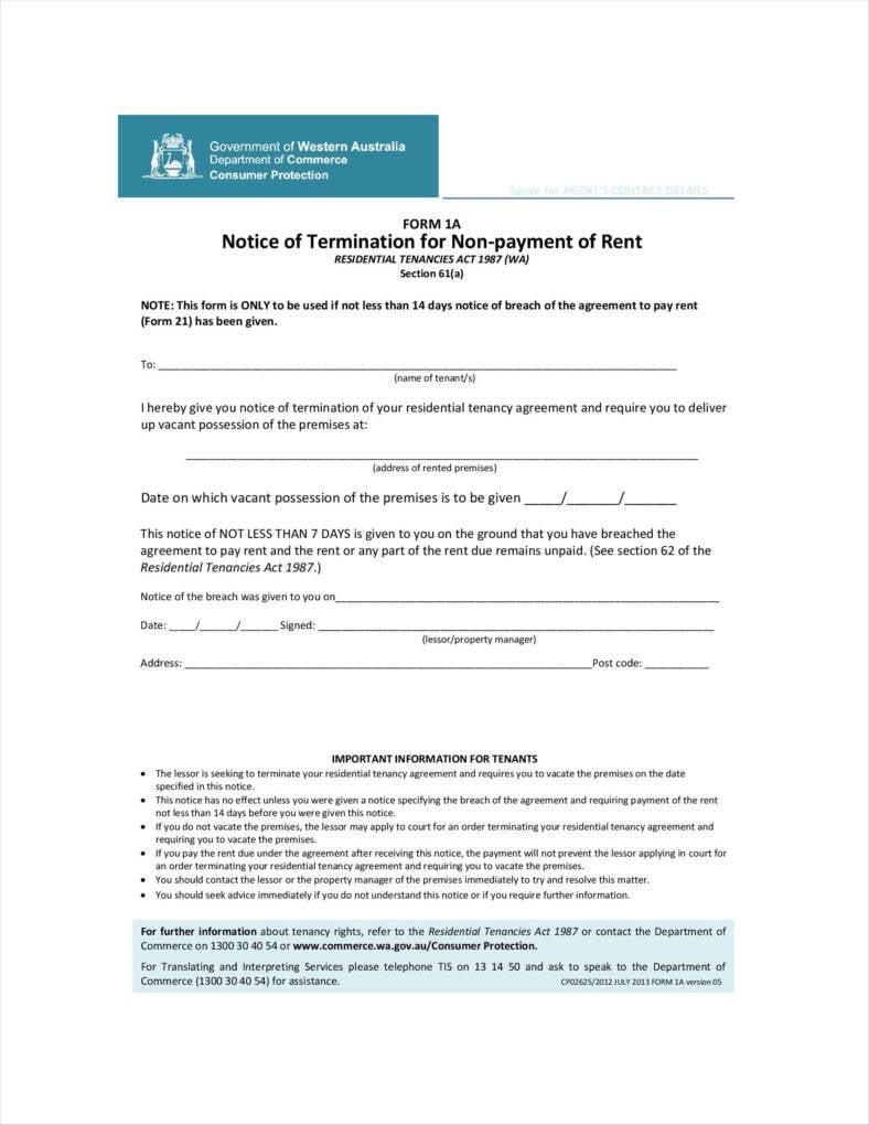 contract termination letter due to nonpayment download page 002 788x1020