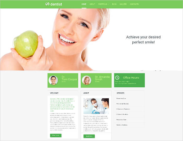 28+ Dental Website Themes &amp; Templates