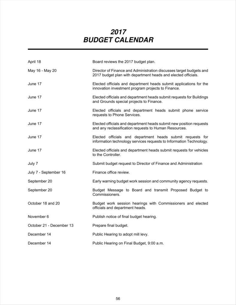 example of budget calendar 11 788x1019
