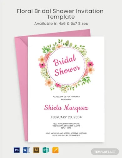 floral-bridal-shower-invitation-template