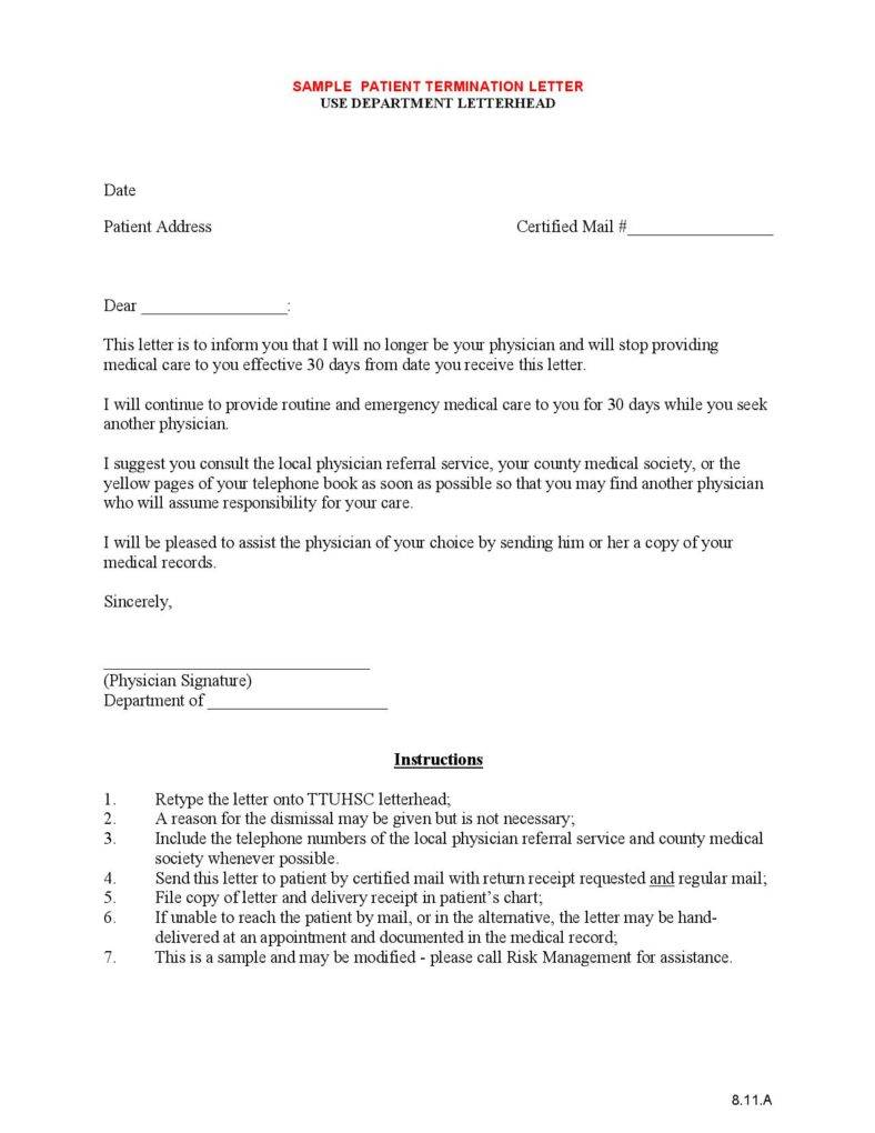 9+ Official Termination Letter Templates Free Samples, Examples ...