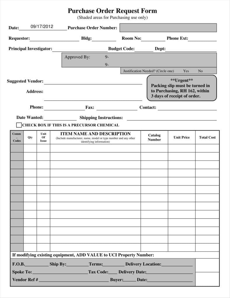 goods purchase order template pdf download1 11 788x10
