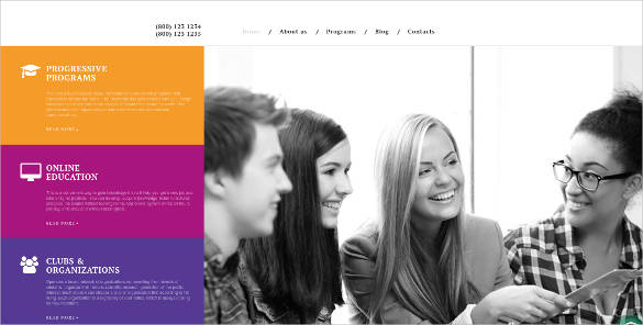 18+ College Website Themes & Templates
