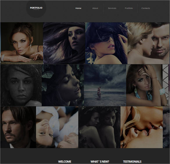 photography-collection-website-template