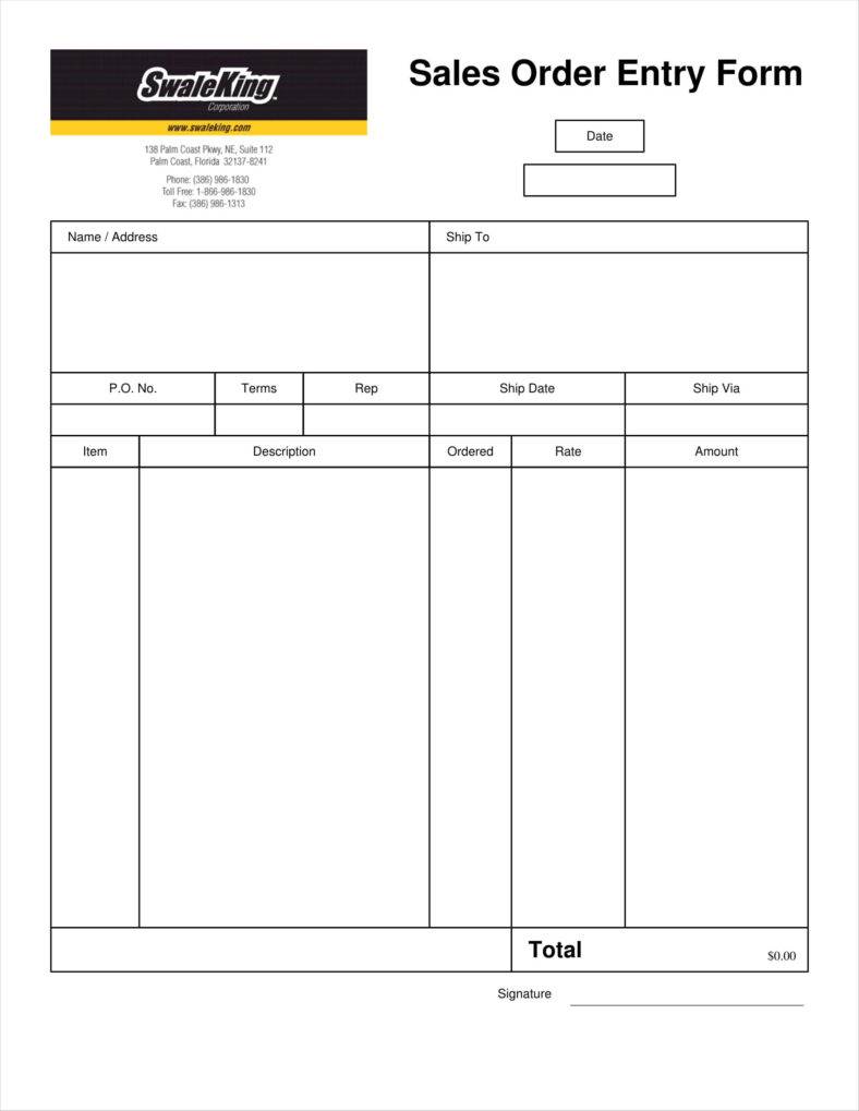 sales order entry form 11 788x10