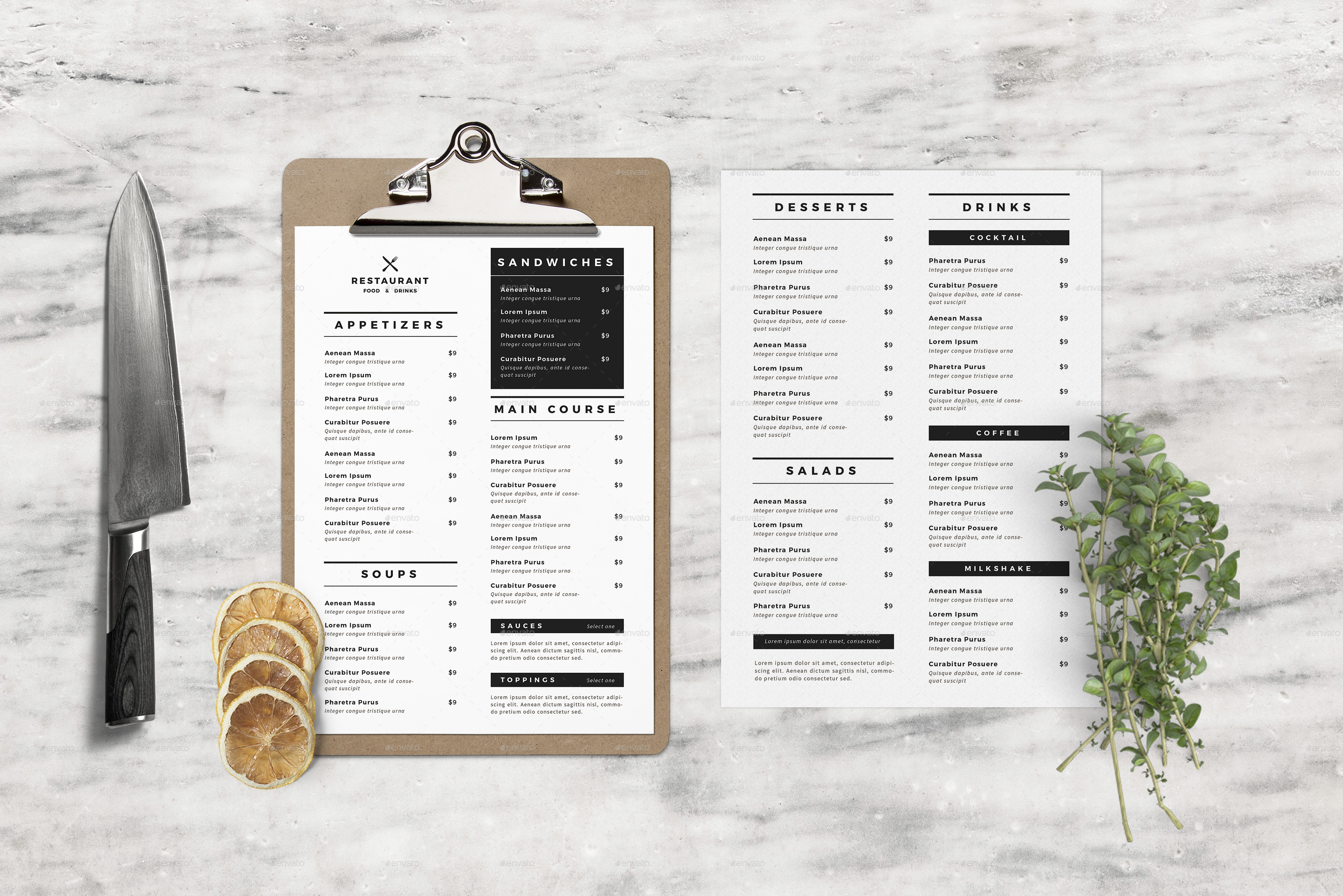 Importance Of Menu Card In Food Service 12 Free Templates