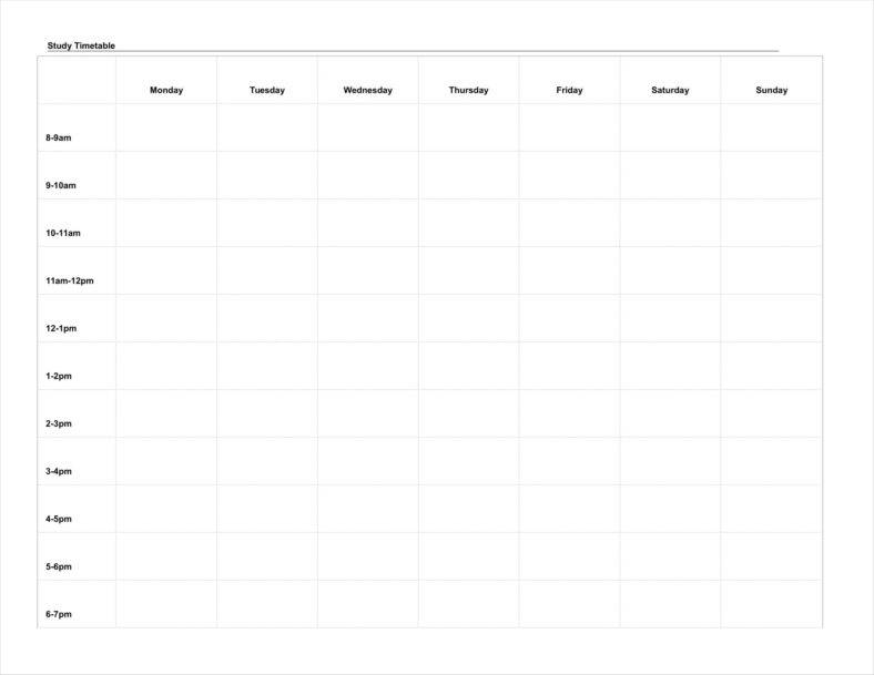 Dentrodabiblia 10 Day Calendar Template