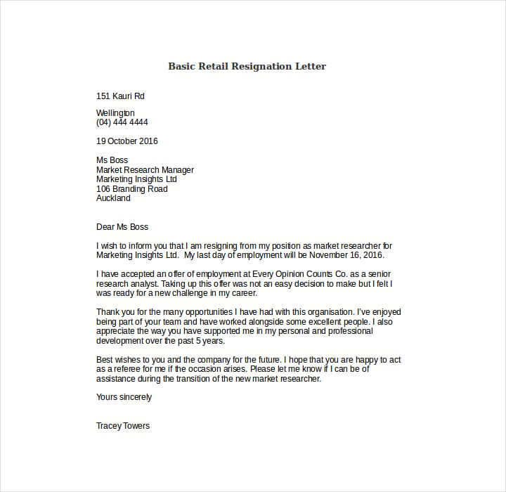 Resignation Letter For Better Opportunity from images.template.net
