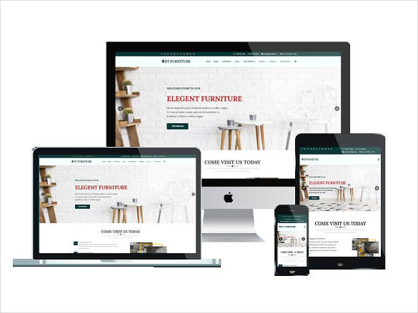 elegant furniture joomla website