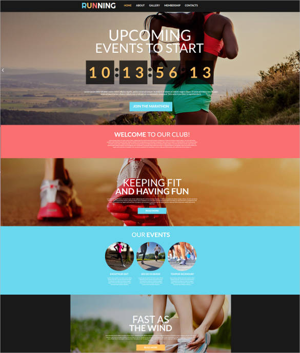 events-and-sports-web-theme