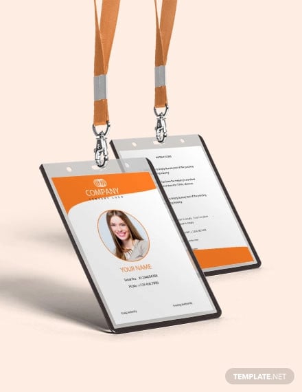 free-professional-id-card-template