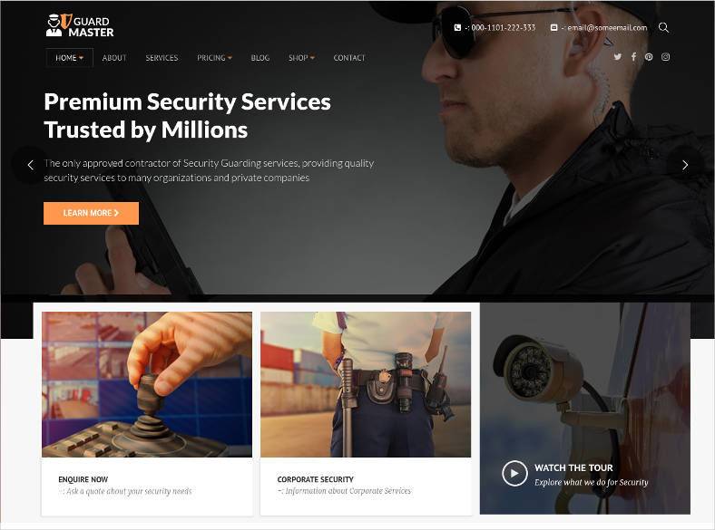 guard master security wordpress theme 788x