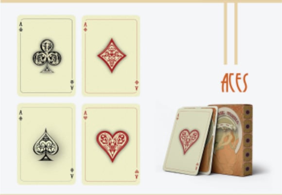 heart playing cards