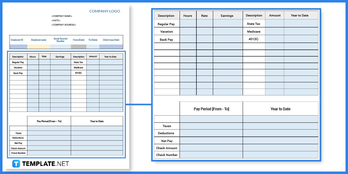 How To Make/Create a Pay Stub in Microsoft Excel [Templates + Examples ...