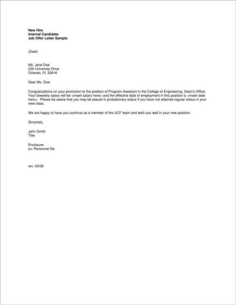 10+ Promotion Announcement Letters