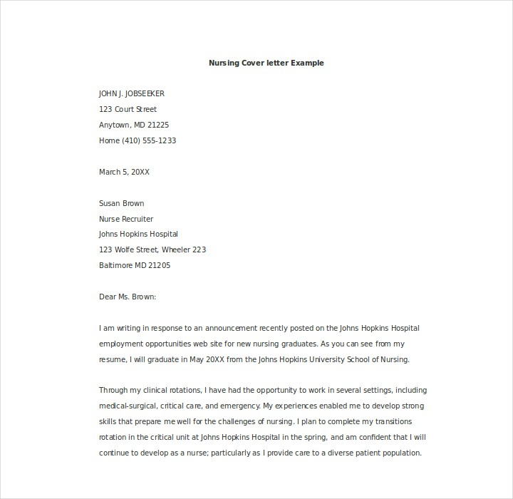 health promotion cover letter examples