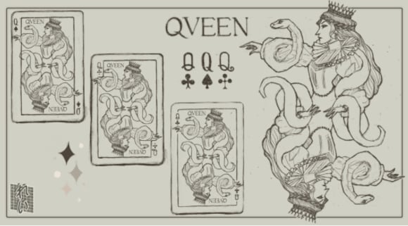 queen playing cards
