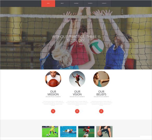 29+ Sports Website Themes & Templates