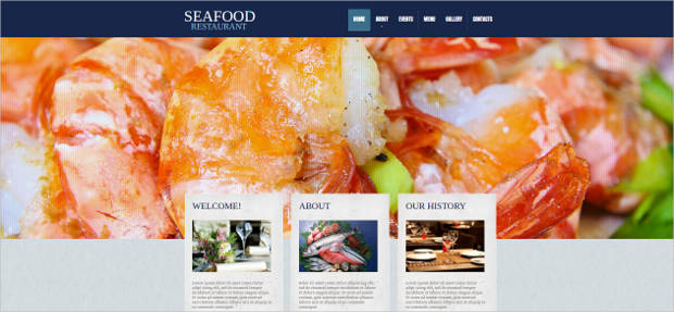 seafood restaurant website