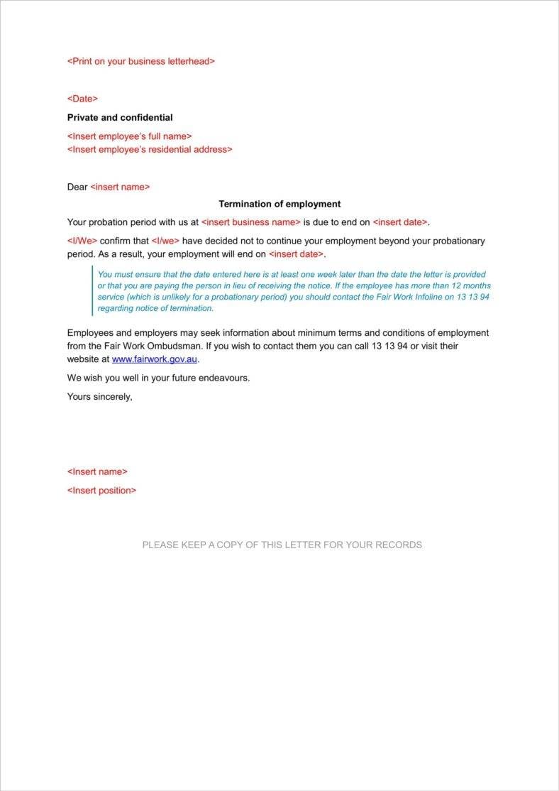 unsuccessful probation letter template 3 788x1114