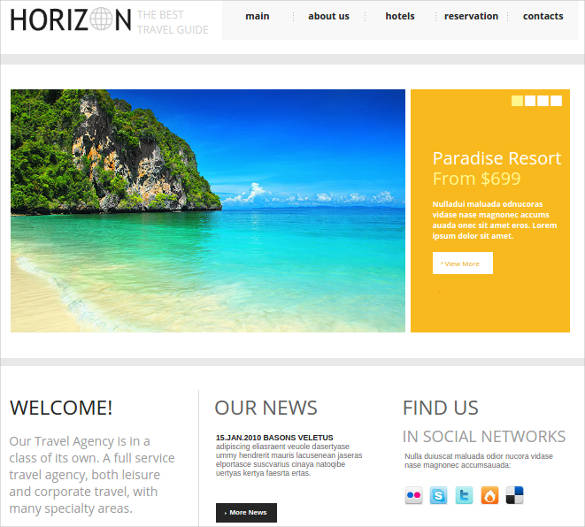 Best Premium Travel Agency Templates, Top Free themes for Travel Agencies