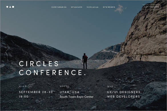 website-template-for-conference-event