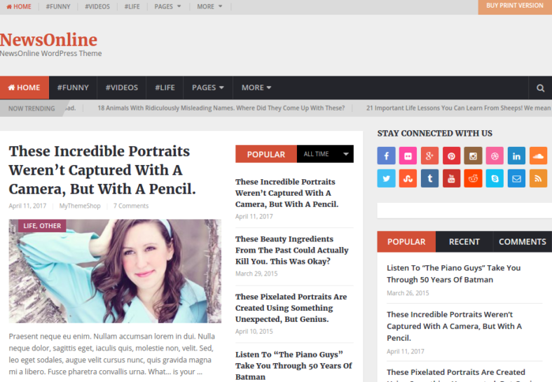 15+ Media WordPress Themes & Templates